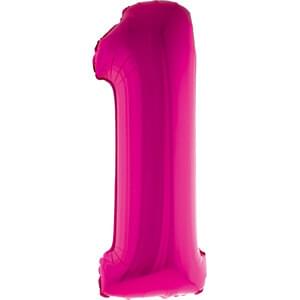 31" NUMBER 1 FUCHSIA