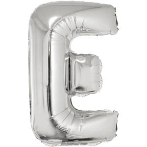 16" LETTER E SILVER