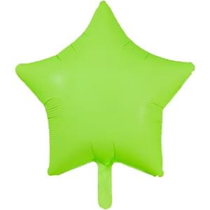 18" NEON GREEN STAR
