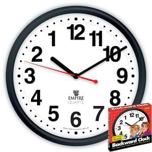 BACKWARD CLOCK 10"