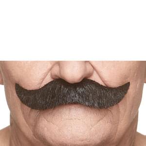 GENTLEMAN FAKE MUSTACHE BLACK