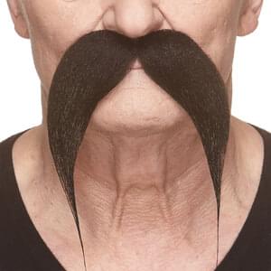 KUNG-FU MASTER FAKE MUSTACHE BLACK