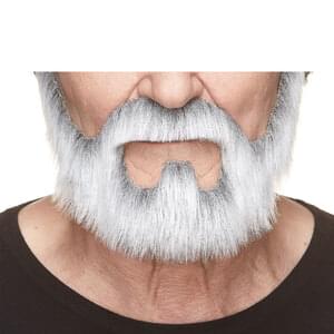 BAIL FAKE BEARD GRAY & WHITE