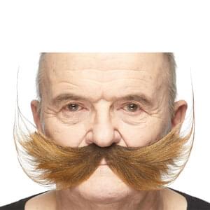 FISHERMAN'S FAKE MUSTACHE BROWN