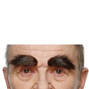 FAKE BUSHY EYEBROWS BROWN