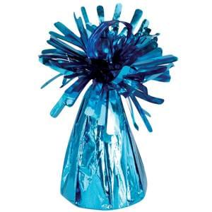 LIGHT BLUE FOIL BALLOON WEIGHT 4 OZ