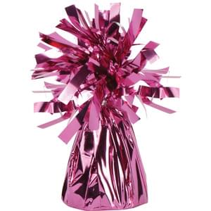 BRIGHT PINK FOIL BALLOON WEIGHT 4OZ