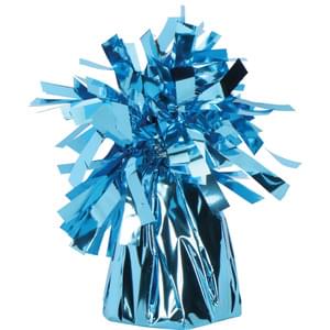 CARIBBEAN BLUE FOIL BALLOON WEIGHT 4OZ