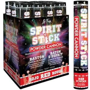 12" POWDER SPIRIT STICK CANNON RED