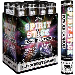 12" POWDER SPIRIT STICK CANNON WHITE