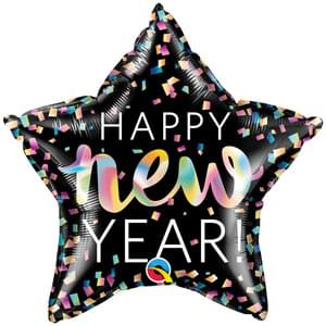 20" NEW YEAR IRIDESCENT STAR 