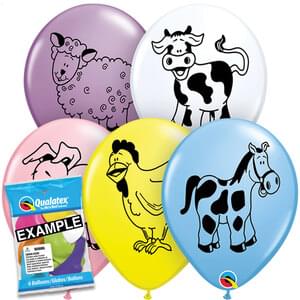 11" FARM ANIMAL CONSUMER PACK