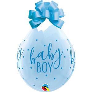 BABY BOY DOTS STUFFING BALLOON
