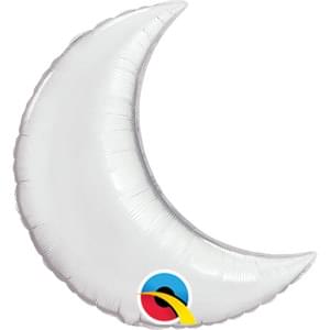 SILVER CRESCENT MOON MINI SHAPE