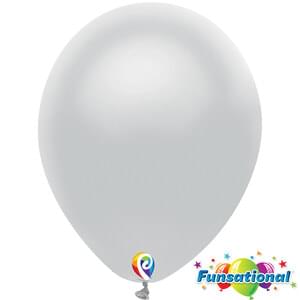 12" METALLIC SILVER FUNSATIONAL 12 CT