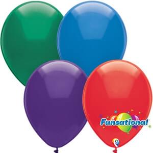 12" CRYSTAL ASSORTED FUNSATIONAL 15 CT