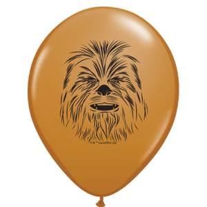 5" STAR WARS CHEWBACCA FACE MOCHA BROWN