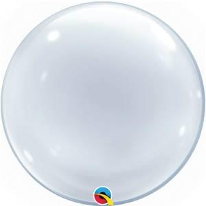 20" CLEAR DECO BUBBLE BALLOON