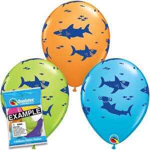 11" FUN SHARKS CONSUMER PACK