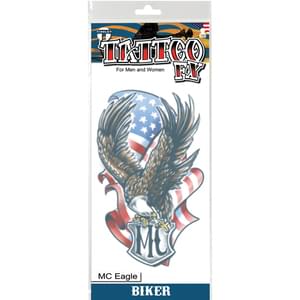 MC EAGLE BIKER TATTOO