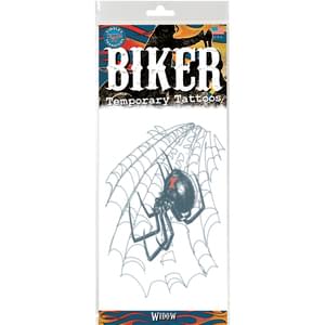 WIDOW BIKER TATTOO