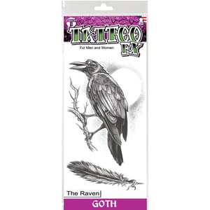 THE RAVEN GOTH TATTOO