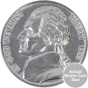 JUMBO NICKEL JEFFERSON