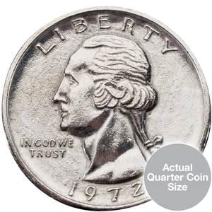 JUMBO QUARTER COIN