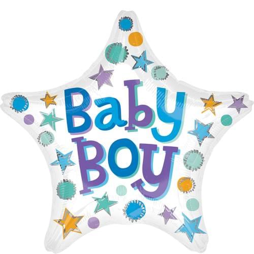 19" BABY BOY STAR