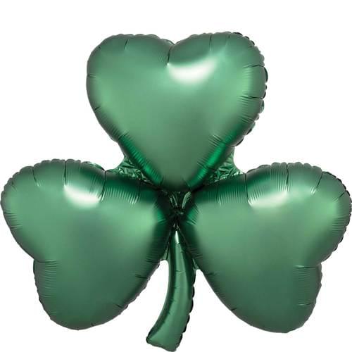 SATIN EMERALD SHAMROCK SUPER SHAPE
