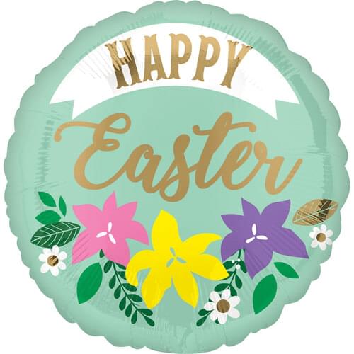 18' HAPPY EASTER MINT GREEN VLP