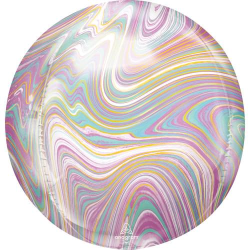 15" MARBLEZ PASTEL ORBZ