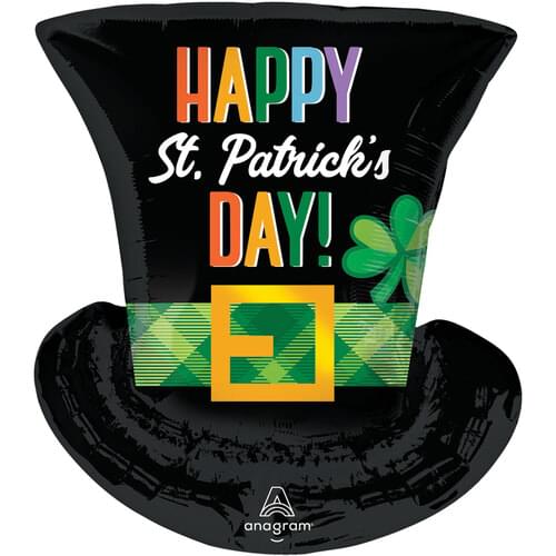 ST. PATRICK'S DAY TOP HAT SUPER SHAPE