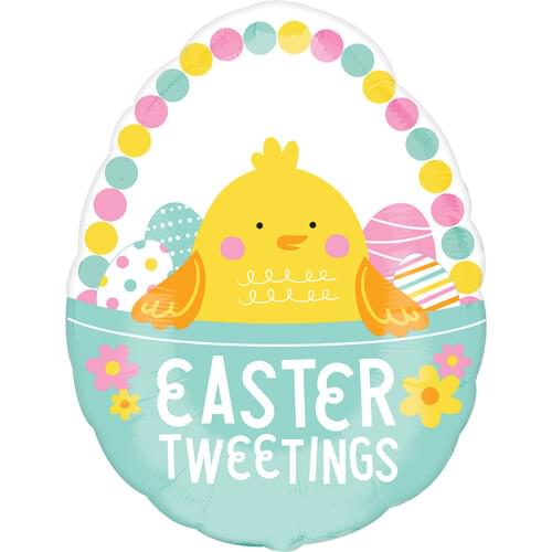 EASTER TWEETINGS CHICK SUPER SHAPE
