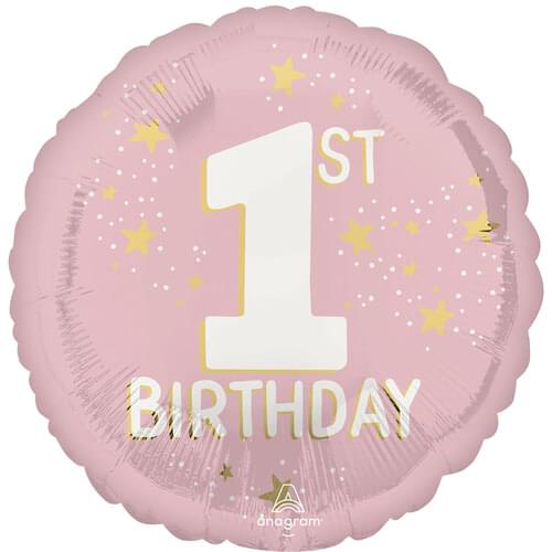 18" LITTLE MISS ONE-DERFUL 1ST BIRTHDAY HX