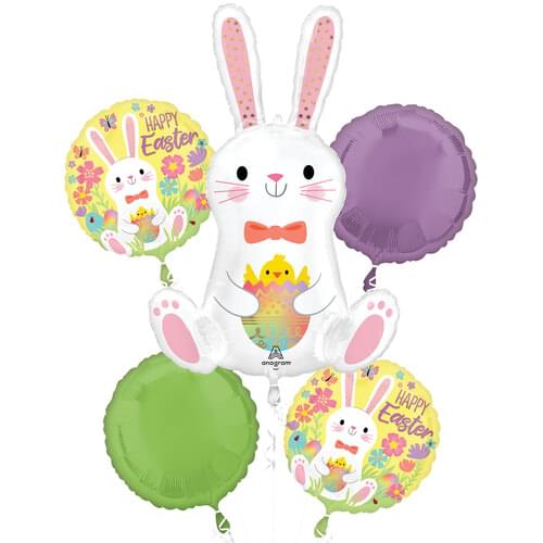 EASTER BUNNY LOVE BOUQUET OF BALLOONS