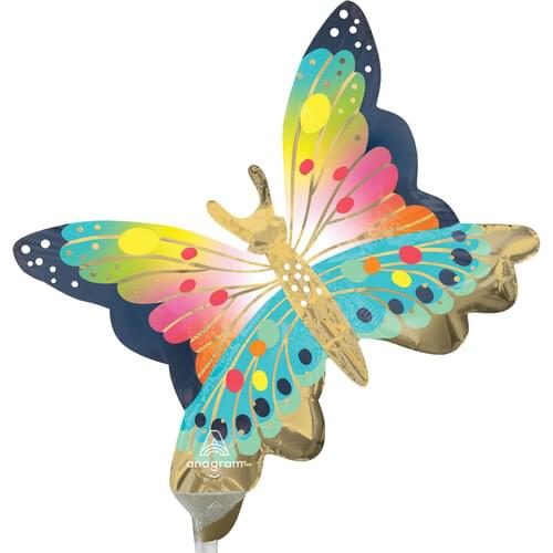 SATIN VIBRANT FLUTTERS BUTTERFLY MINI SHAPE