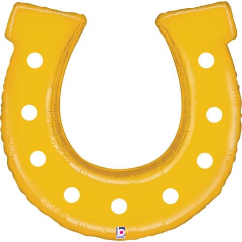 38" GOLDEN HORSESHOE SHAPE