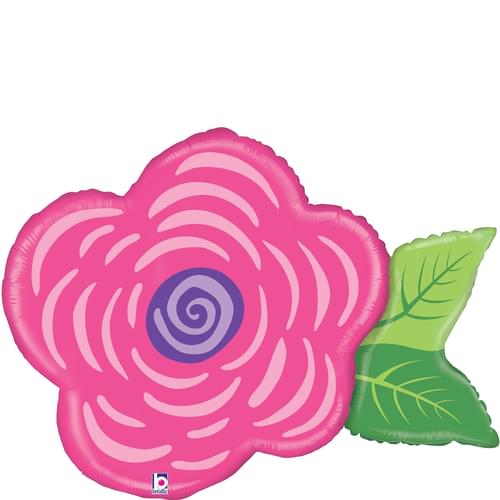 37" PINK FLOWER SHAPE