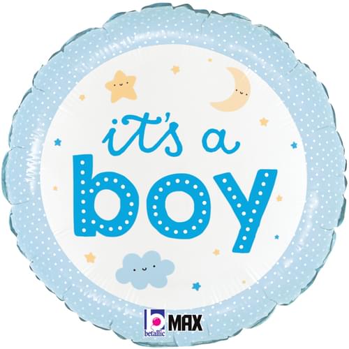 18" IT'S A BOY ONESIE MAX FLOAT