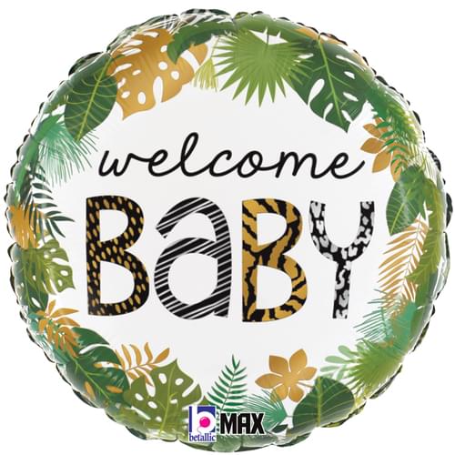 18" JUNGLE WELCOME BABY MAX FLOAT