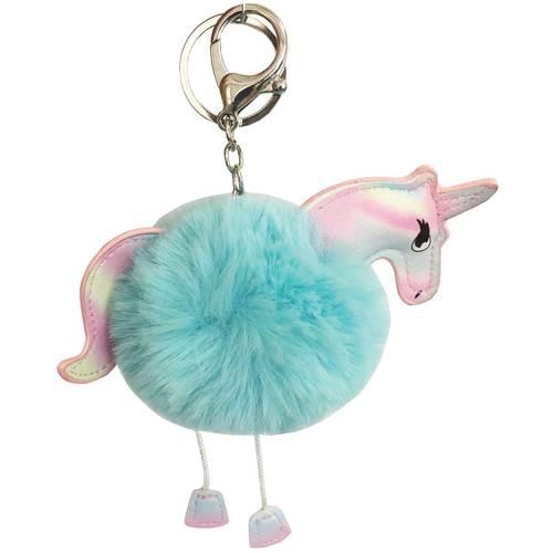 UNICORN POM POM KEYCHAIN