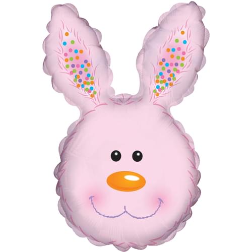 30" PINK BUNNY HEAD